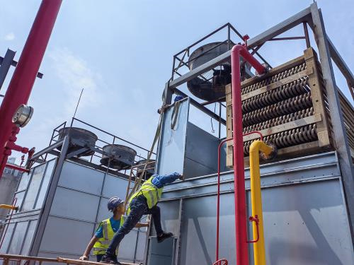 閉式冷卻塔填料到底是什么材質(閉式冷卻塔填料多少錢一噸),閉式冷卻塔